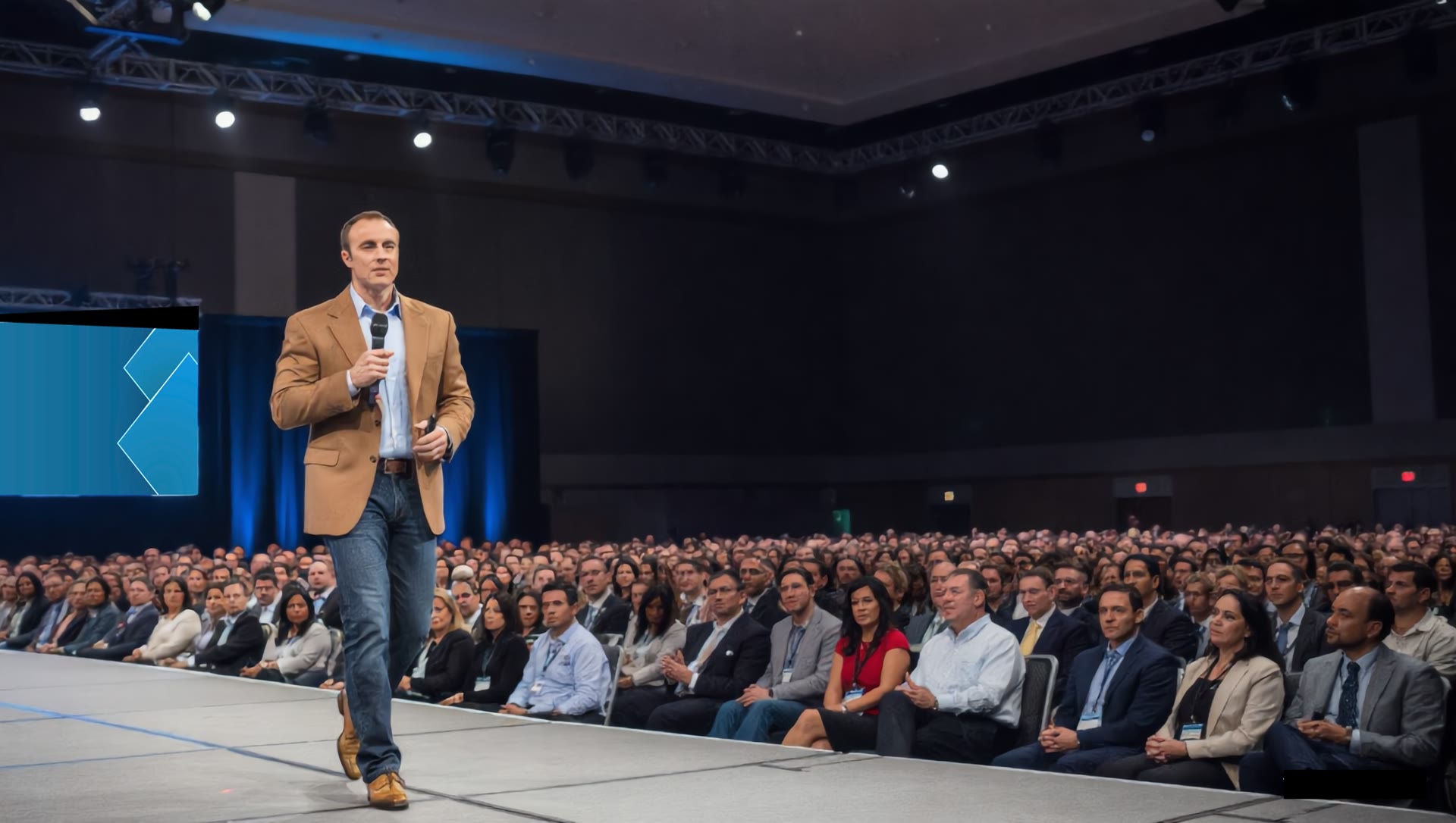 Chris Guerriero at a business event